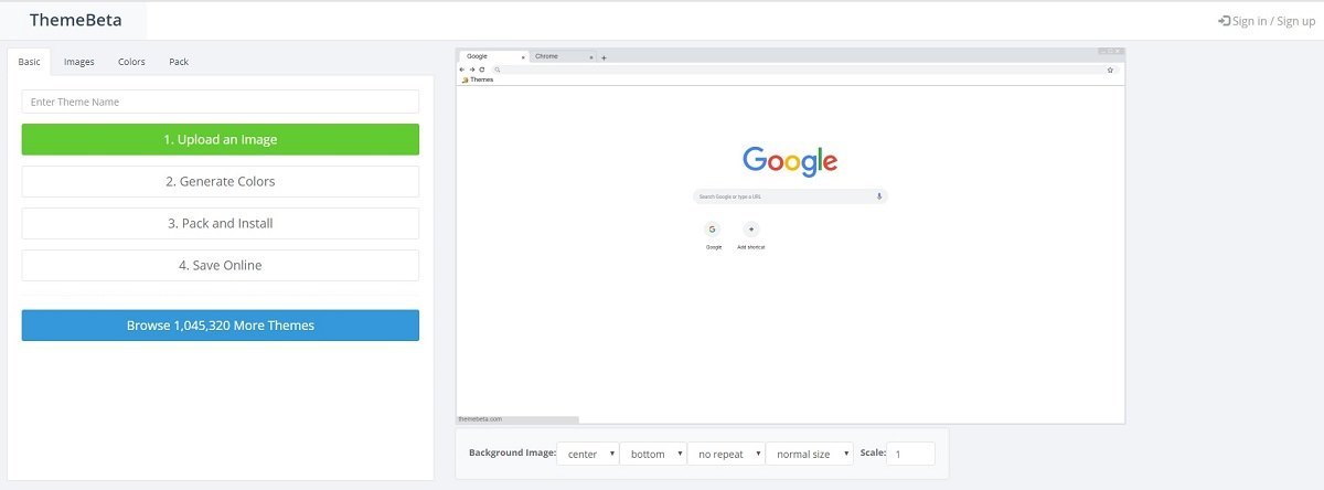 Cómo crear temas para Google Chrome fácilmente
