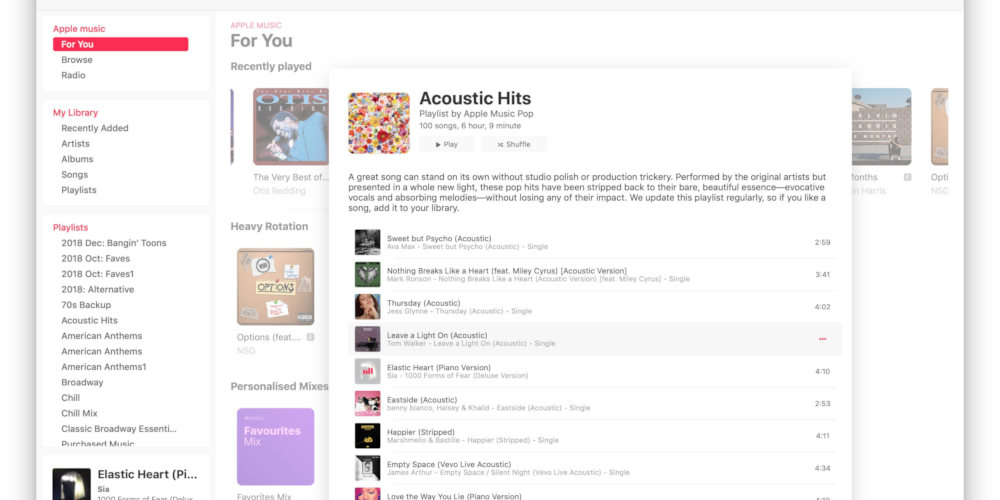 Apple Music en la web