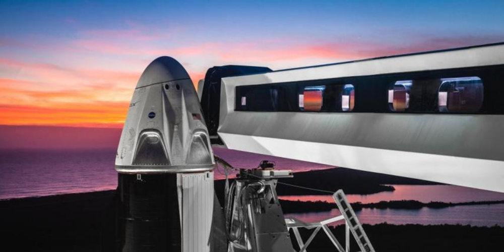 capsula para astronautas de SpaceX