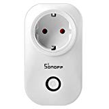 Sonoff S20 (Versión de Actualización) WIFI Enchufe Inteligente Inalámbrico Interruptor con Control Remoto y Temporizador para Smart Home para Alexa (Amazon Echo, Echo Dot y Amazon Tap)