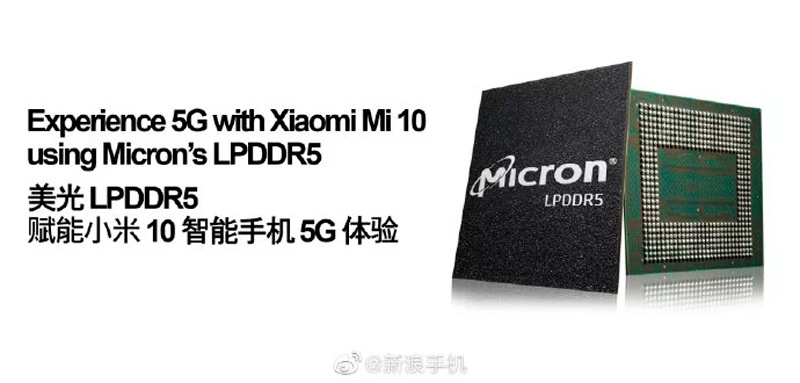 El Xiaomi Mi 10 tendría la RAM más rápida del mundo