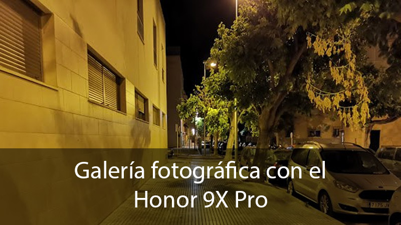 Galería fotográfica con el Honor 9X Pro