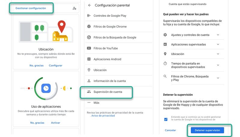 Cómo desactivar Family Link temporal o definitivamente en Android 2