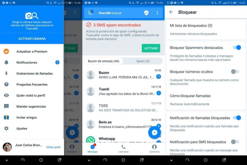 Ten cuidado con el 961129240, te contamos por qué 2 bloquear-llamadas-spam-truecaller-e1559209200215