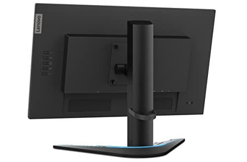 Lenovo Gaming Monitor G24-20 de 23,8' FHD IPS (1920x1080, AMD FreeSync Premium, 144 Hz, 0,5 ms, 2 HDMI 2.0, 1 DP 1.4, Eye Comfort) Cable DP Incluido - Raven Black - Exclusivo de Amazon
