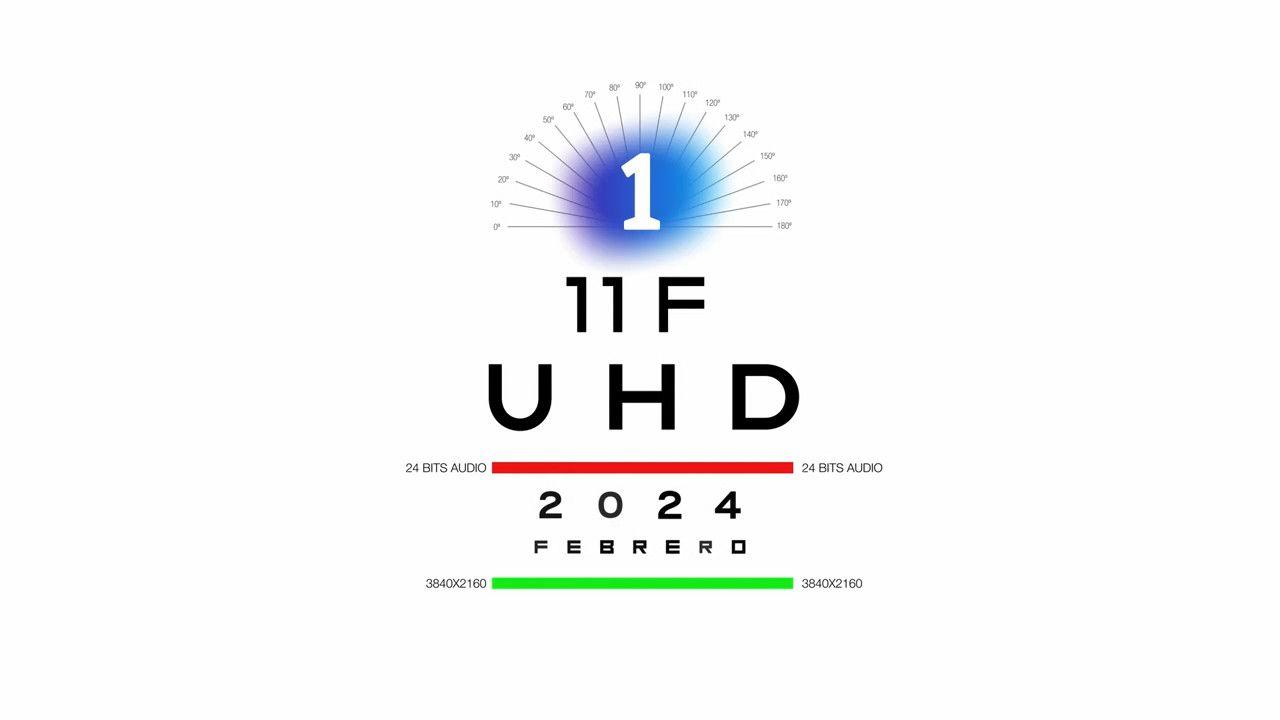 Imagen promocional de la llegada de La 1 UHD a la TDT