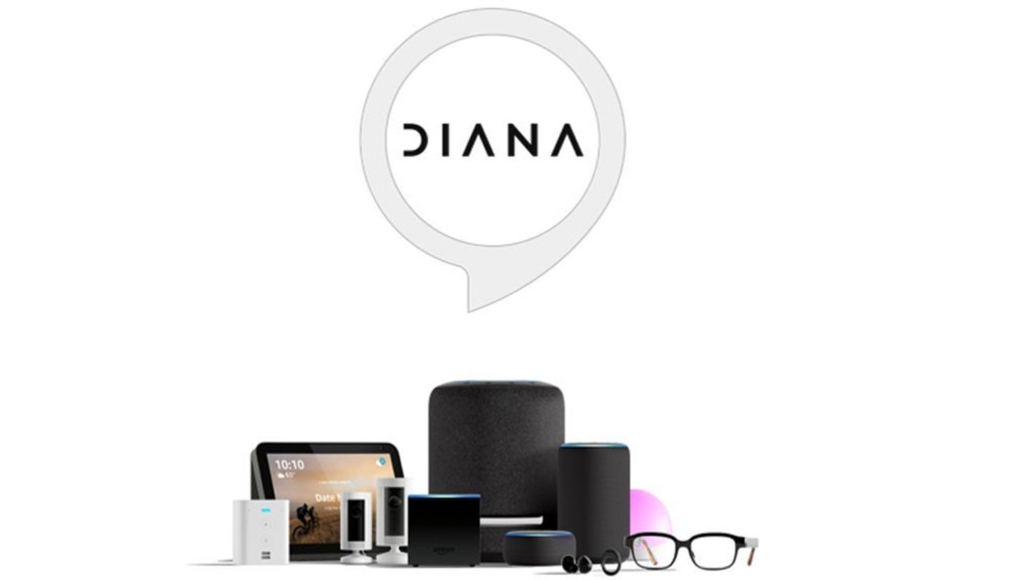 Imagen promocional de Diana, el asistente de meditación de Alexa